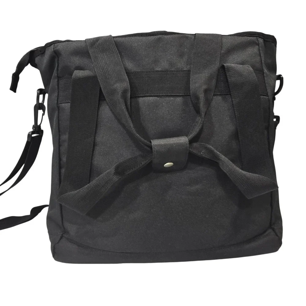 Puma Procat Tote Bag Unisex Black Canvas Crossbody Messenger Sport Lifestyle